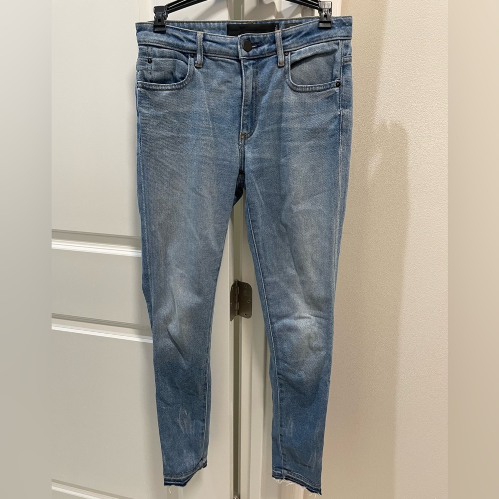 Denim X Alexander Wang 001 Indigo Skinny Jeans